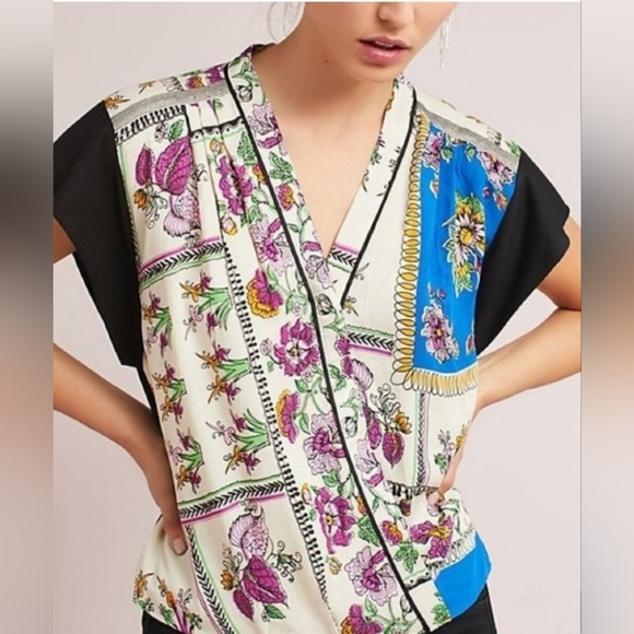 Anthropologie Tops - Anthropologie Tiny Cara Top XS